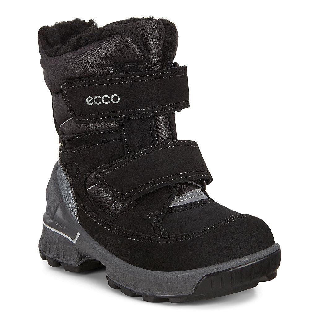 Bottes Ecco Biom Hike Bébé Filles Noir 9358-MGLFR